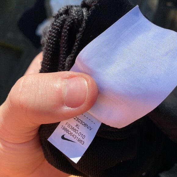 Nike X NBA Toronto Raptors Team 31 Standard Issue Sweatpants XL Black - Picture 3 of 6